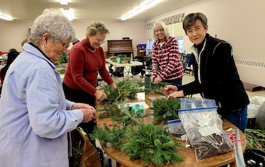 Fran, Jean H., Jocelyn, Sue S.