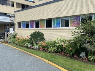 Front entrance garden